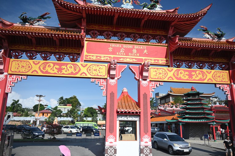 大伯公Dewa Tua Pek Kong 牌樓