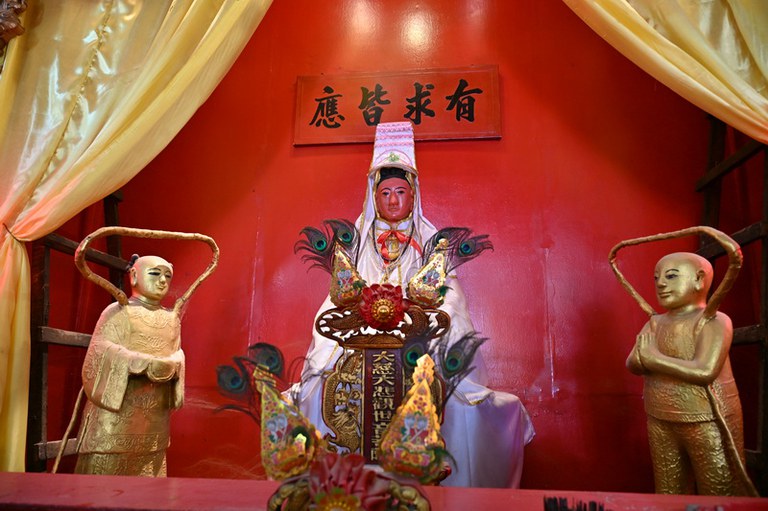 霹靂金寶古廟  觀音