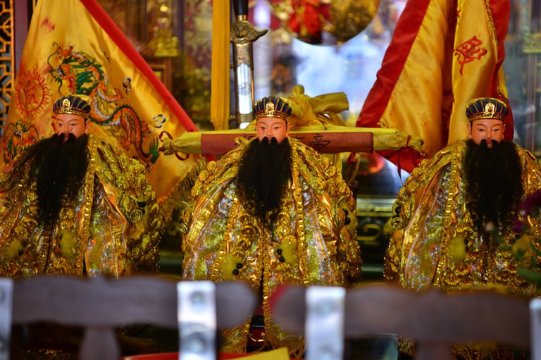 馬六甲湖海殿 神明