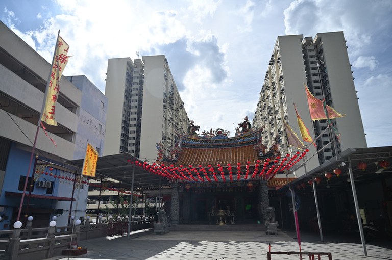 檳城柴埕鳳山宮外觀