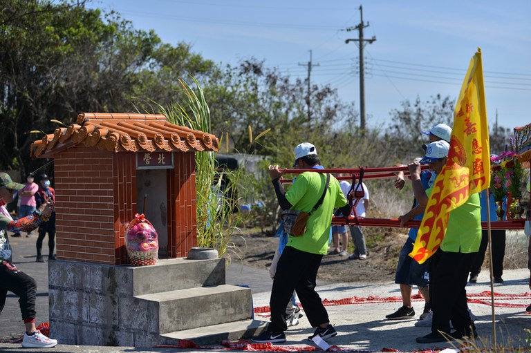 新塭嘉應廟 衝水路迎客王安營