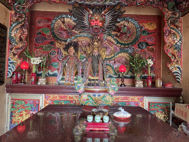 三降寮福德祠內殿正面