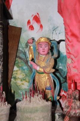 金板境三太子廟之神像1