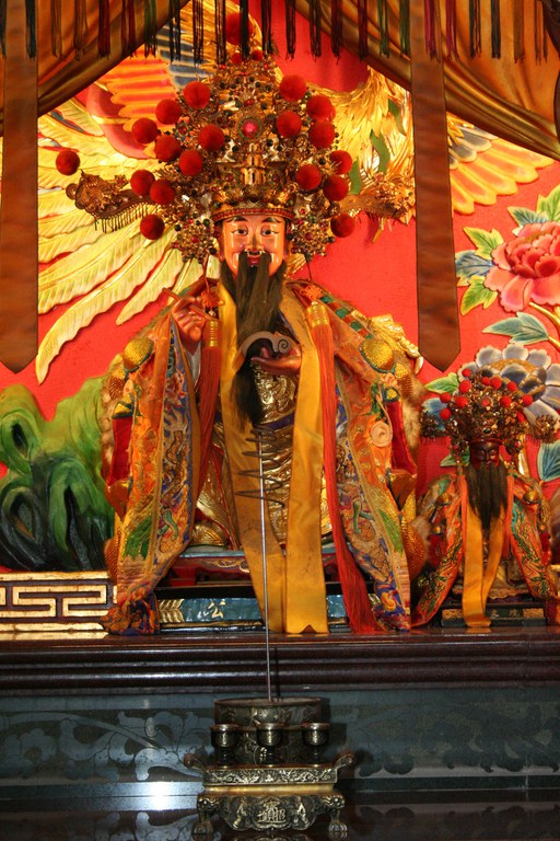 三隆宮左龕境主公(陳進成拍攝－2008.04.12)