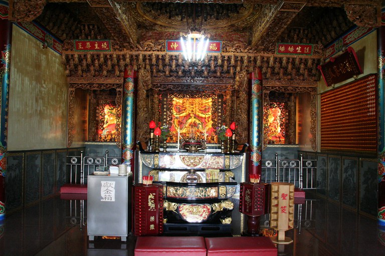 大福村福安宮正殿（潘信來拍攝－2011.07. 30）