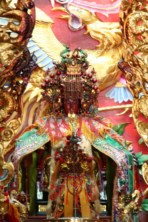 天南福安宮左龕天上聖母（潘信來拍攝－2011.07. 29）