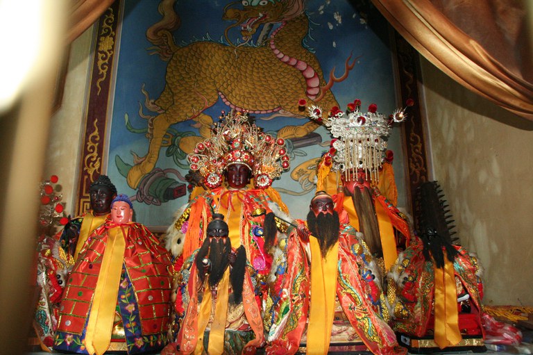 王母宮左龕東木公與眾神祇（潘信來拍攝－2011.07. 29）