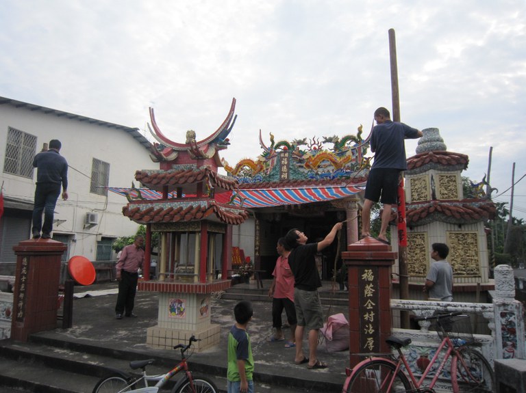 塘肚福德祠廟貌