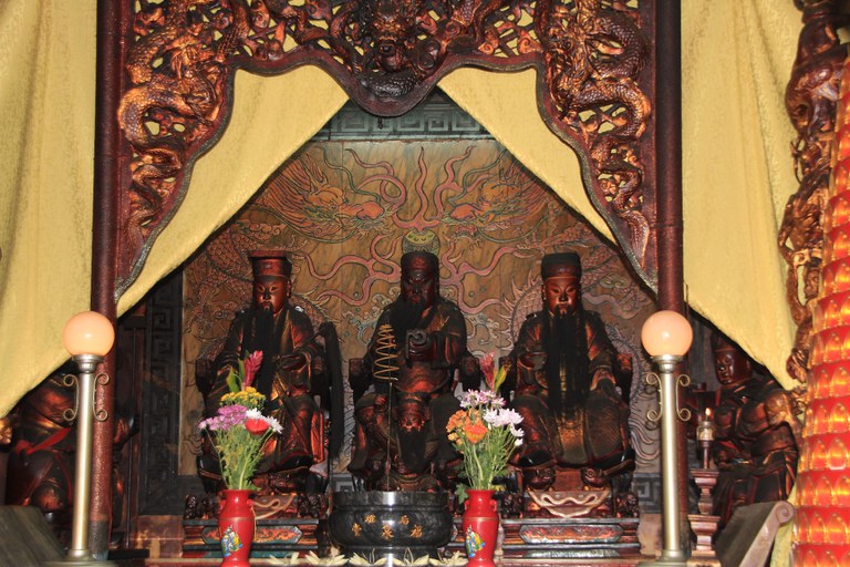 后堆福泉堂正殿主神