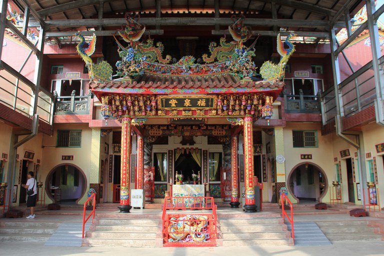 后堆福泉堂正立面