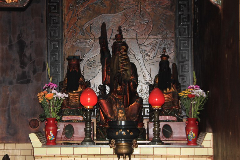 后堆福泉堂龍邊大清殿主神