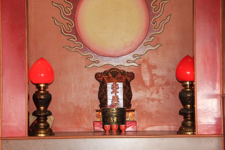 中天玉皇宮虎龕北斗星軍