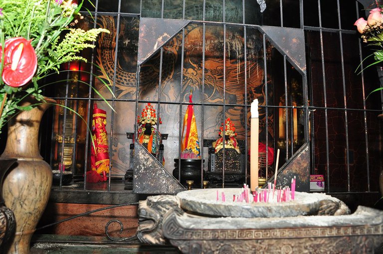 新安宮主祀神龕（周宗楊拍攝2011.07.31）